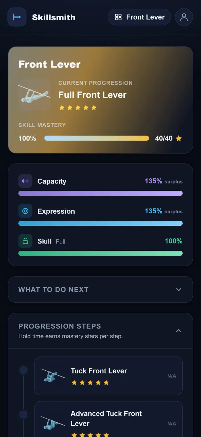 Skillsmith app screenshot 1