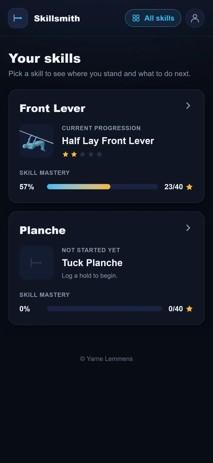 Skillsmith app screenshot 5